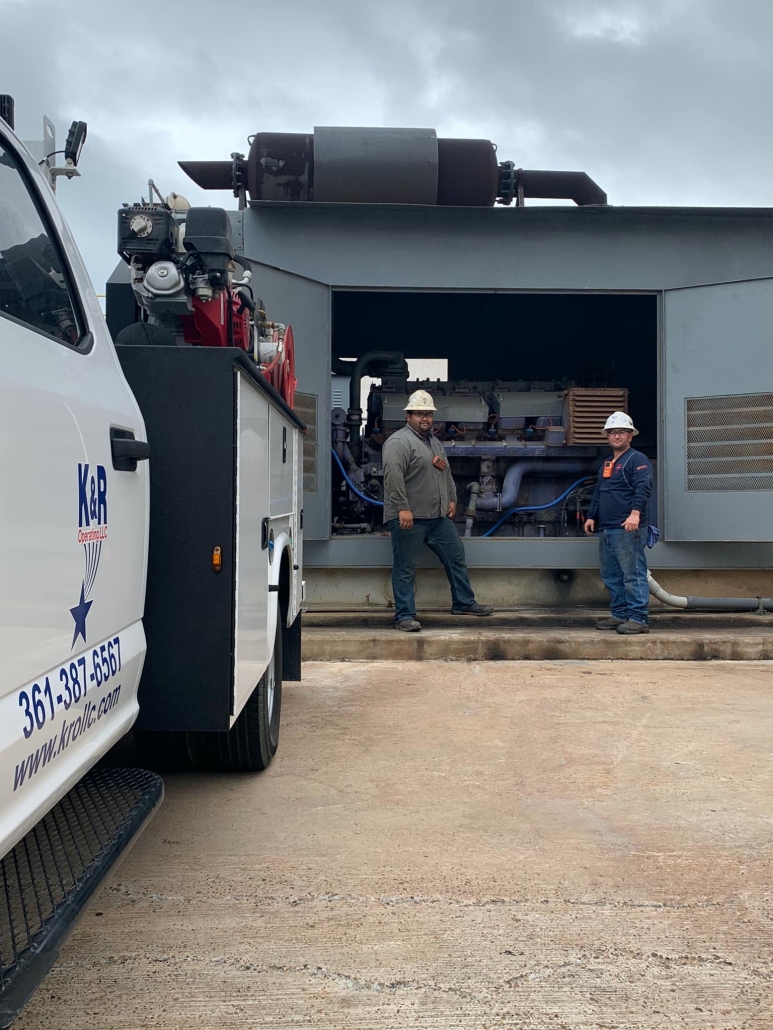 Power Generation service by some of our south Texas team.